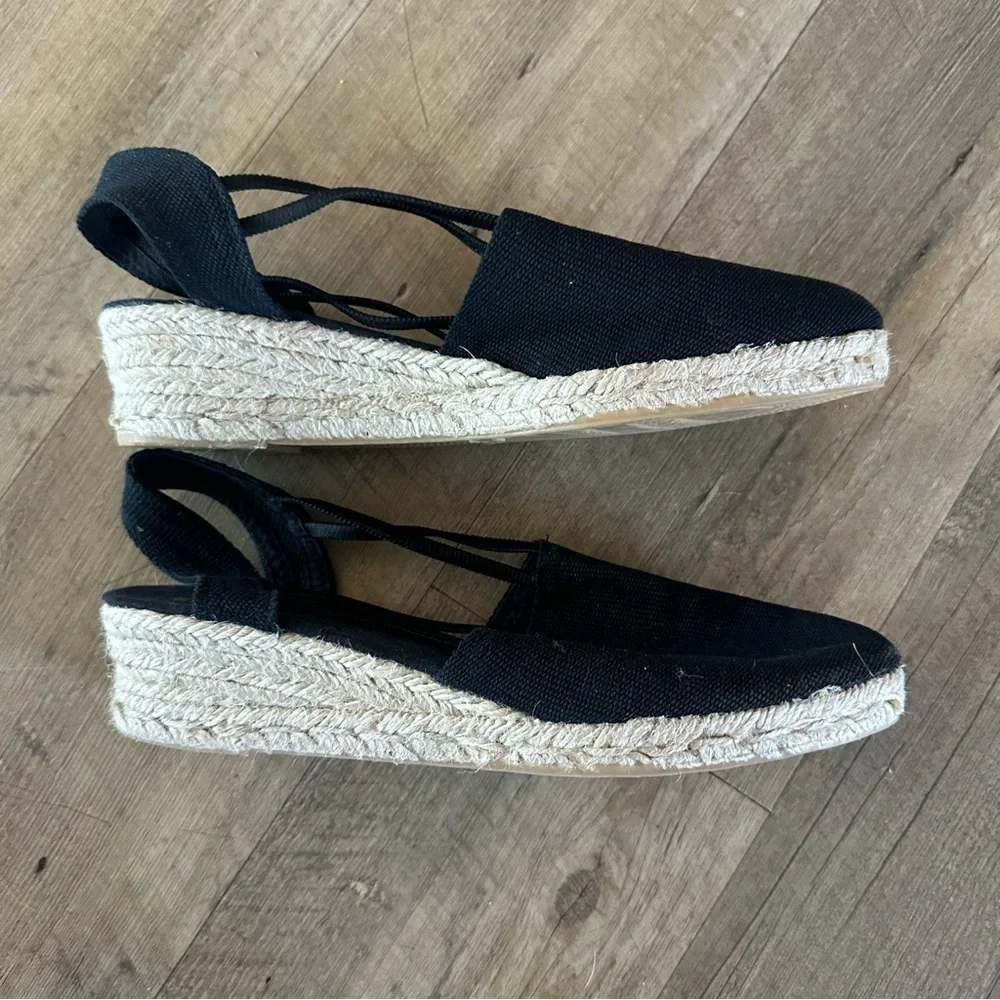 Sesto Meucci Slingback Julie Espadrille Black